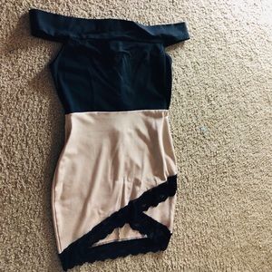 Mini comfortable dress